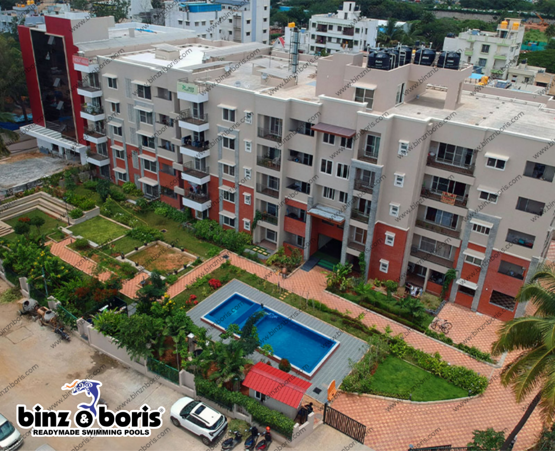 Installation Of Ready Made Pools In Apartments