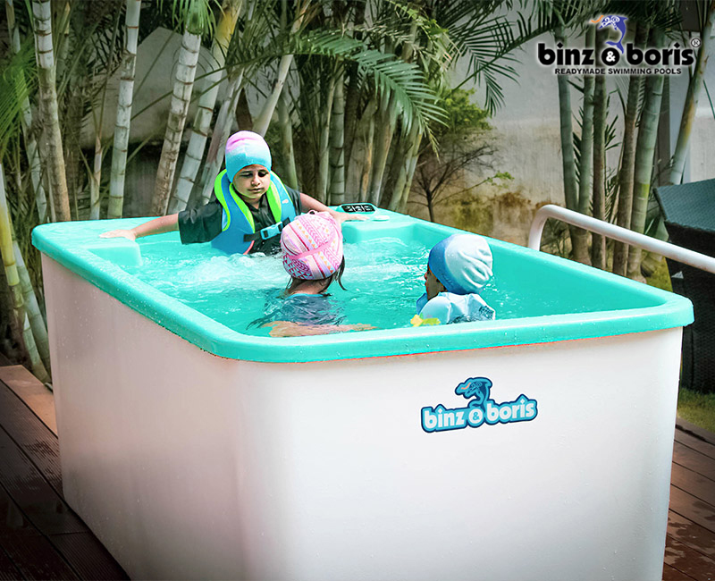 Installation Of Ready Made Pools In Villas