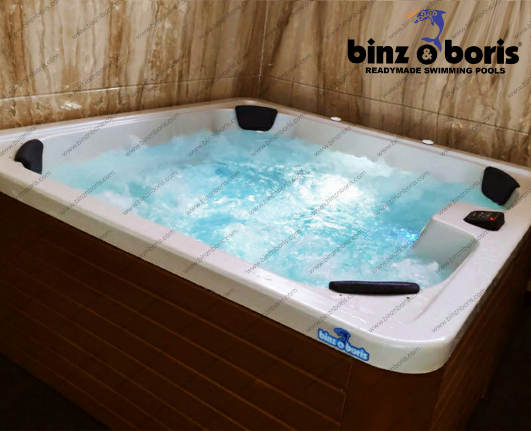 Installation Of Ready Made Pools In Villas