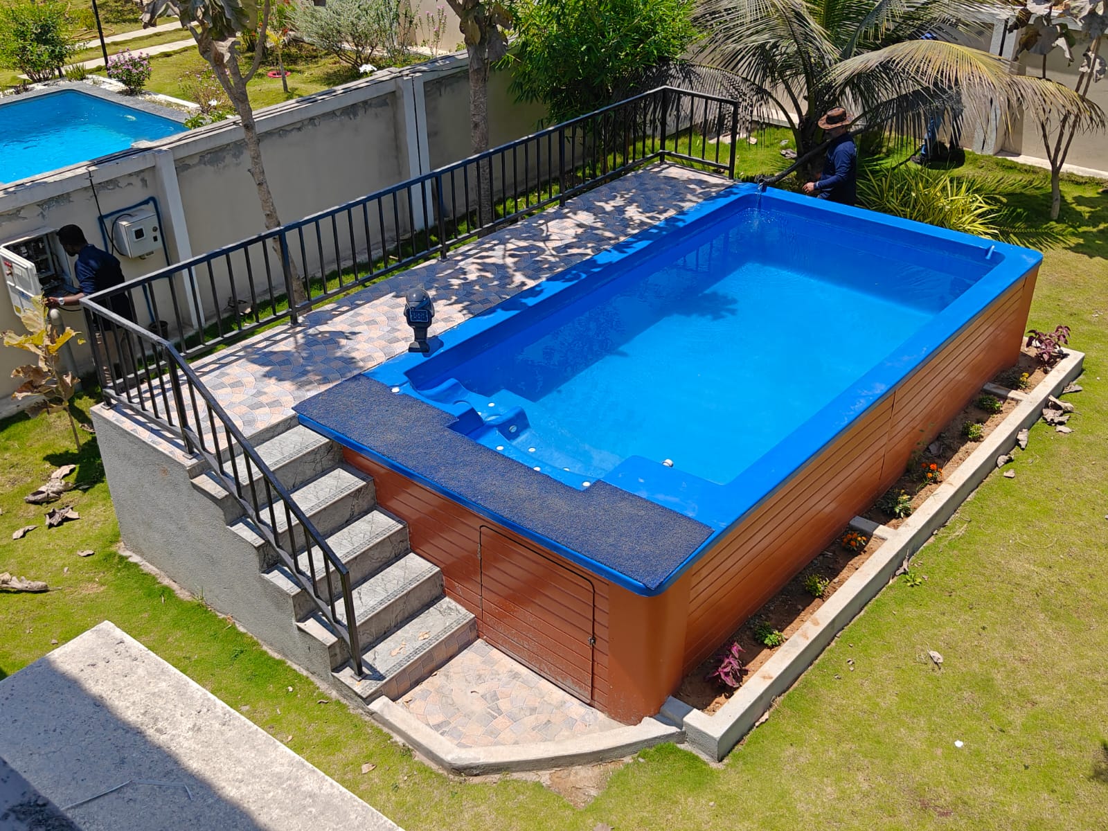 Installation Of Ready Made Pools In Gated Communities