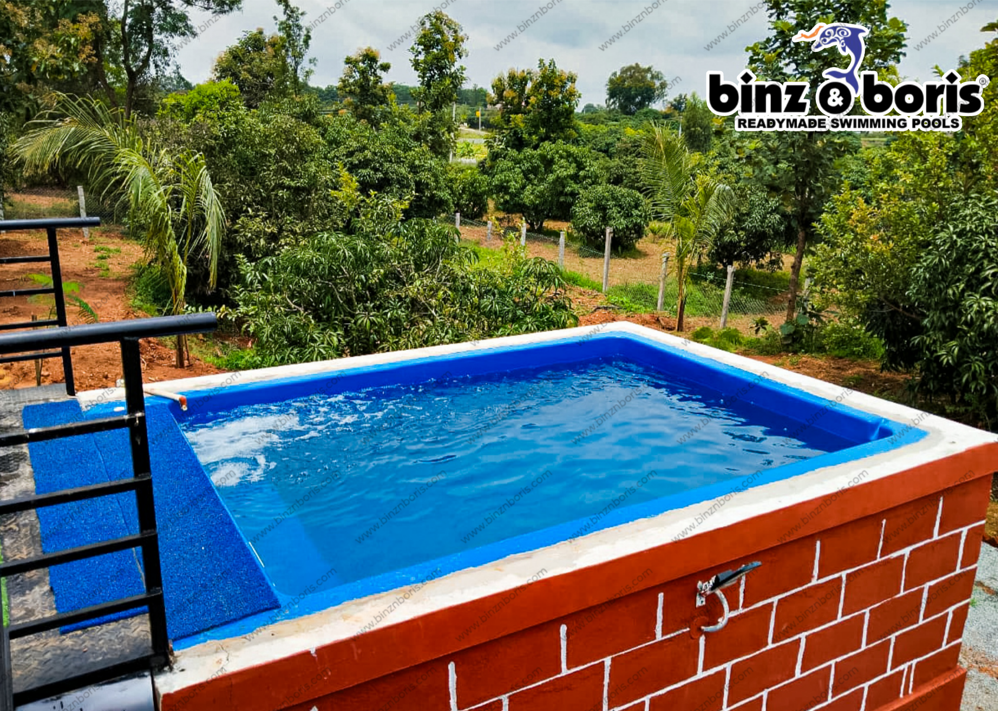 Installation Of Ready Made Pools In Gated Communities