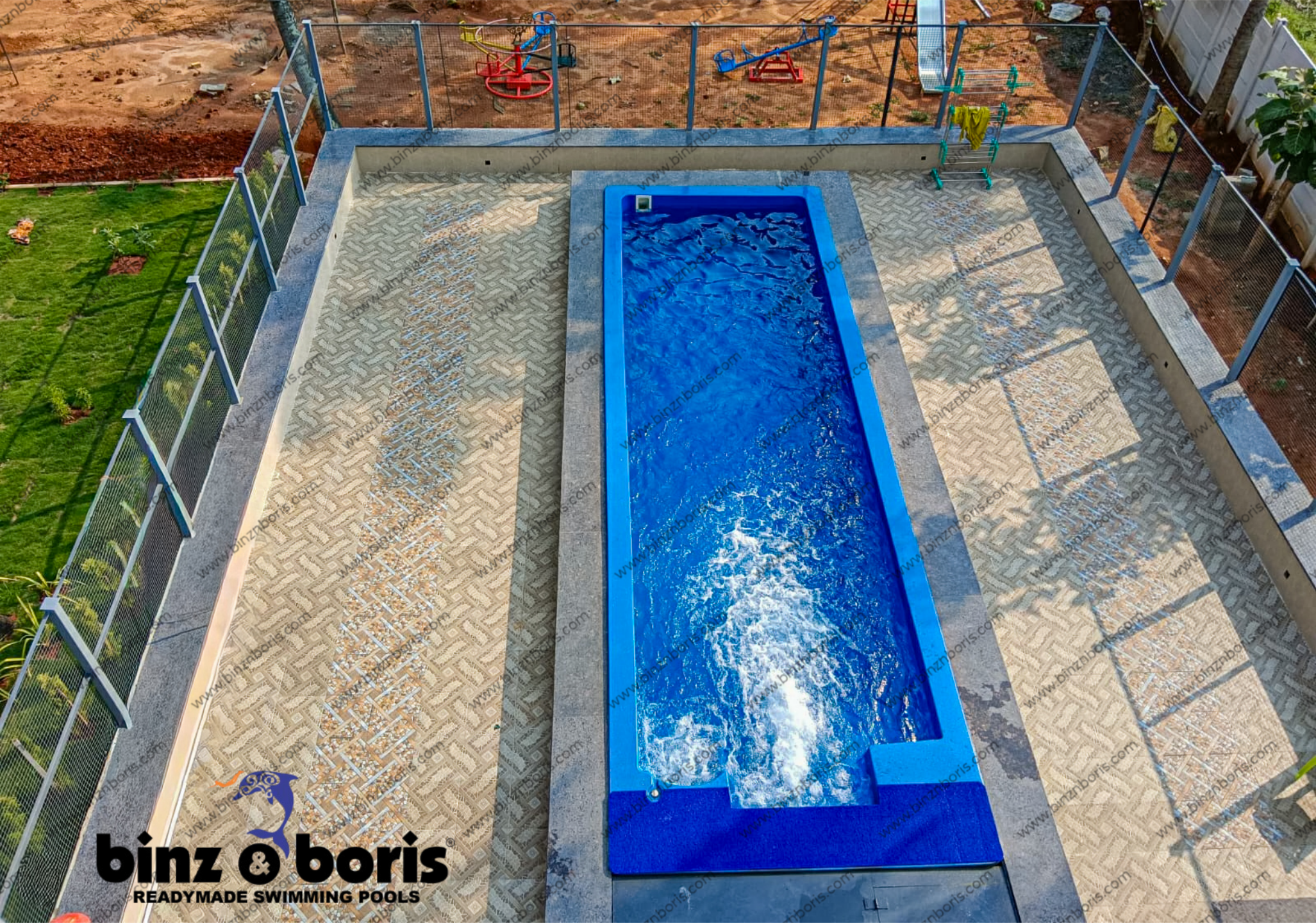 Installation Of Ready Made Pools In Gated Communities