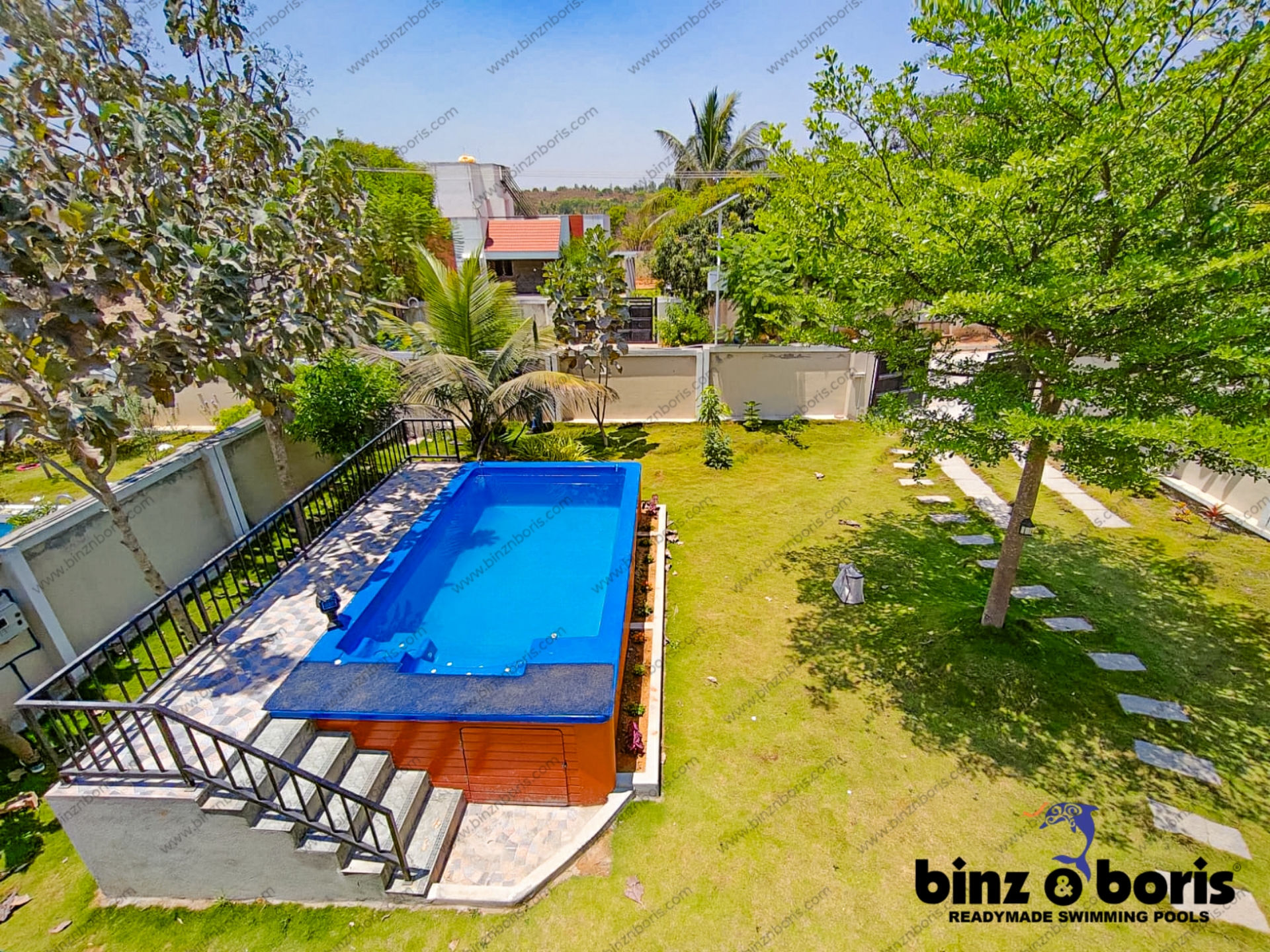Installation Of Ready Made Pools In Gated Communities