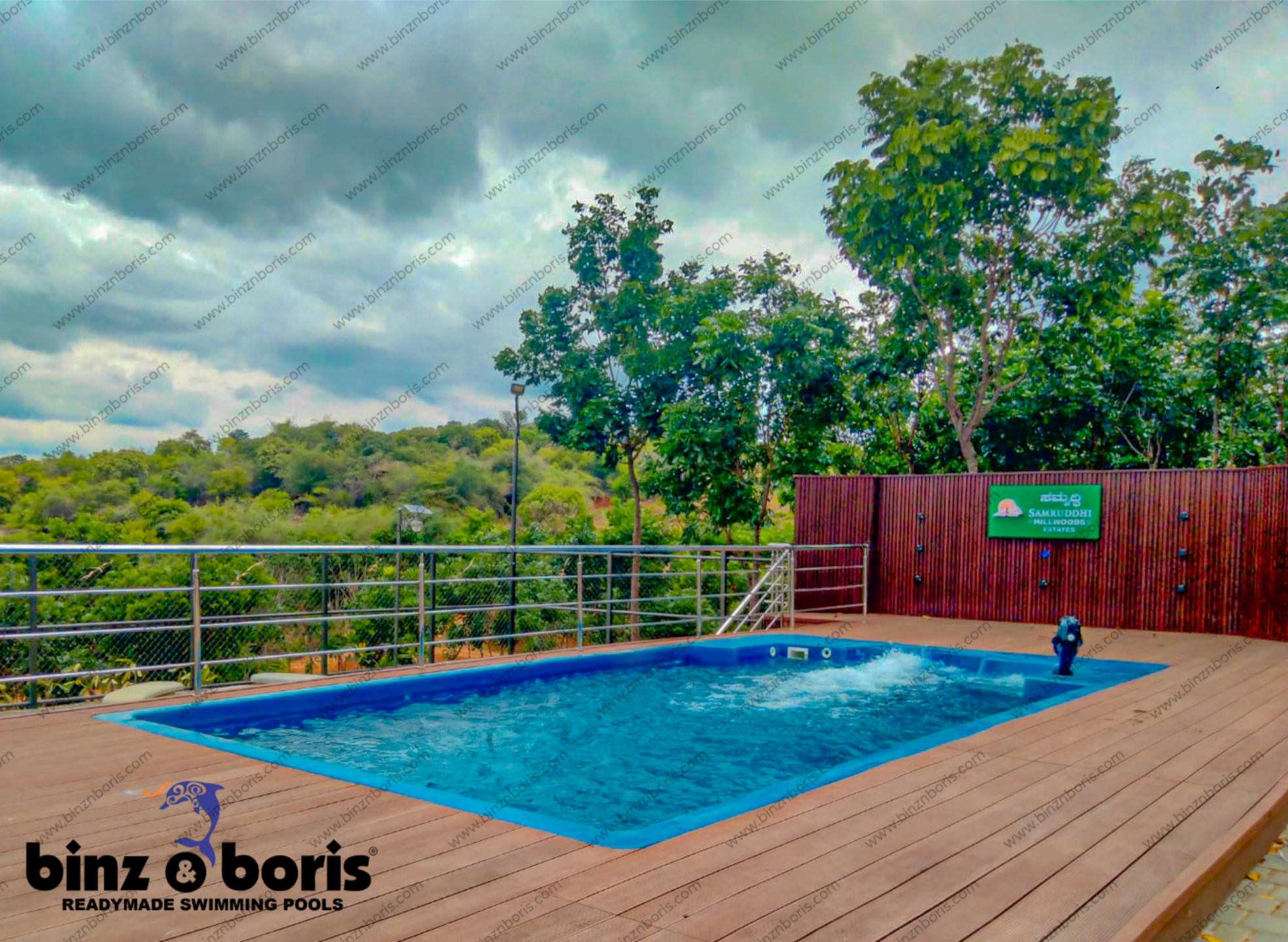 Installation Of Ready Made Pools In Gated Communities