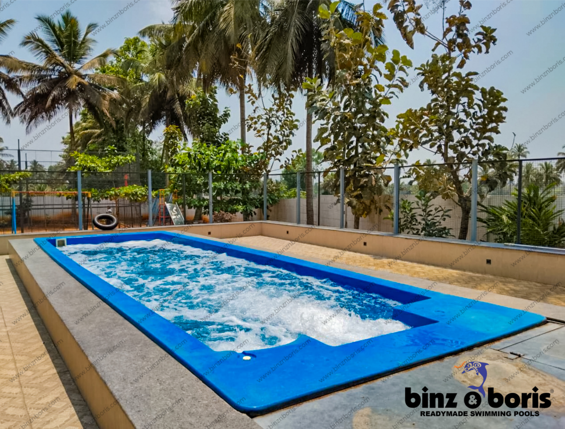 Installation Of Ready Made Pools In Gated Communities